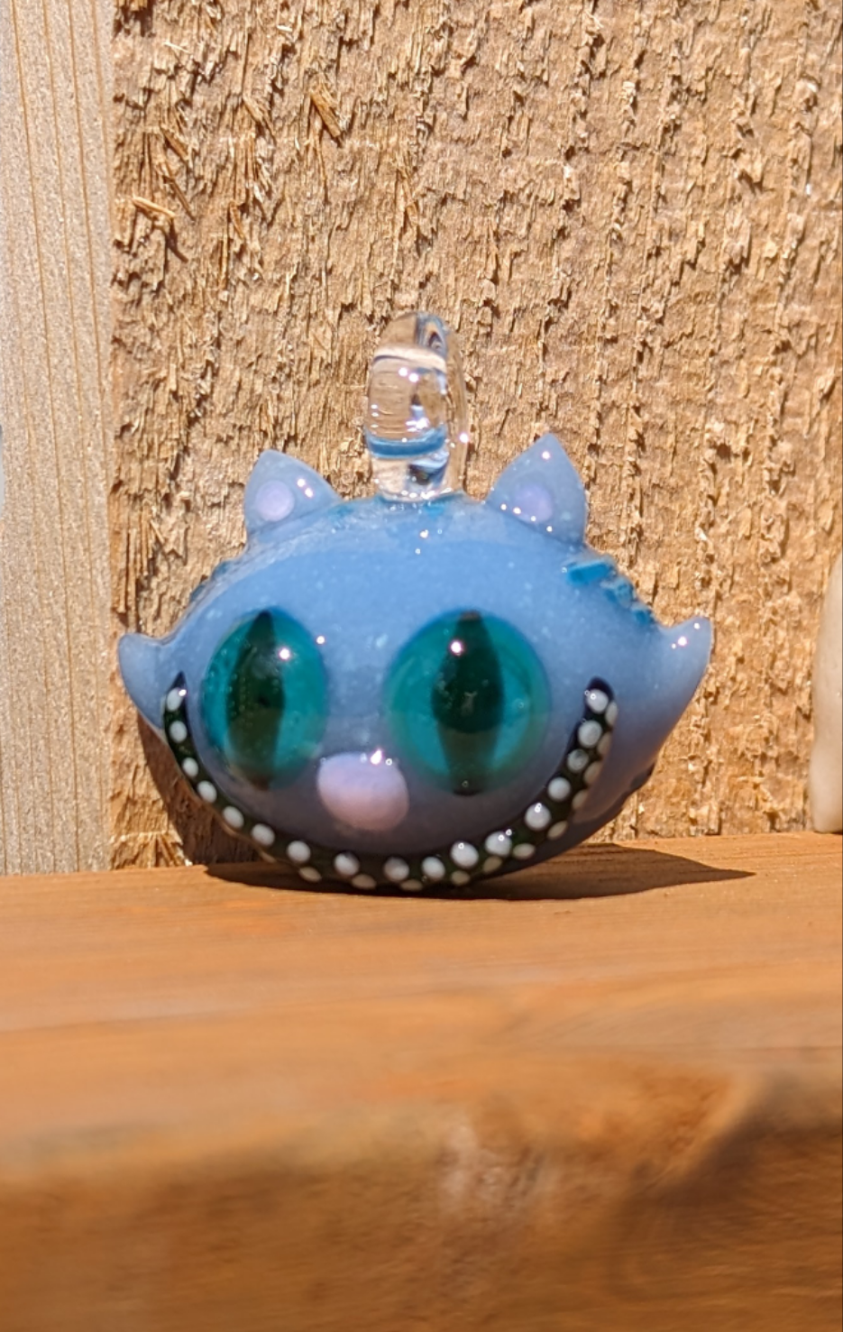 Glow in the dark Cheshire pendant