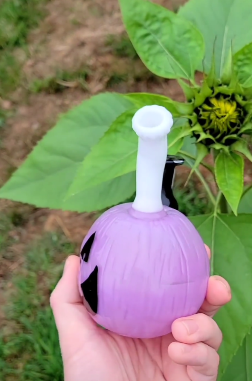 Functional purple pumpkin